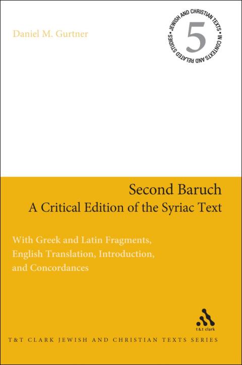 Cover image for book Second Baruch: A Critical Edition of the Syriac Text