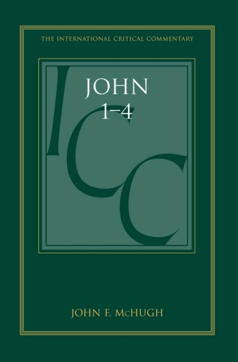 Cover image for book John 1-4 (ICC)