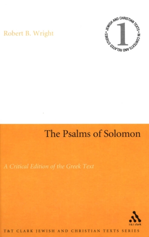 Cover image for book Psalms of Solomon
