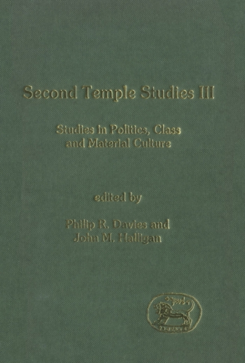 Second Temple Studies III 