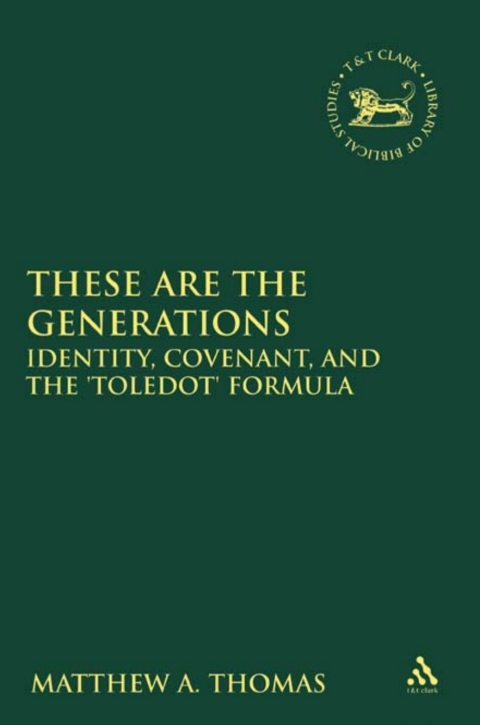 Cover image for book These are the Generations