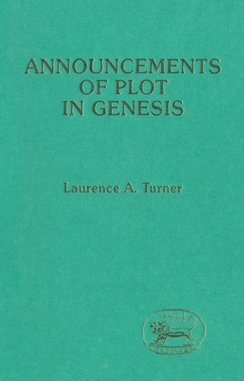 Cover image for book Announcements of Plot in Genesis
