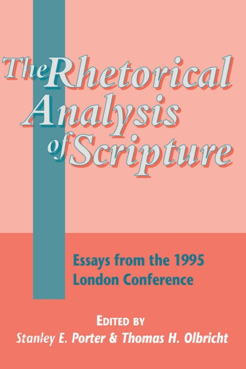 Cover image for book The Rhetorical Analysis of Scripture