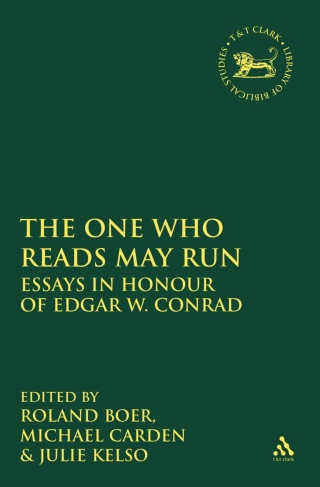 The One Who Reads May Run