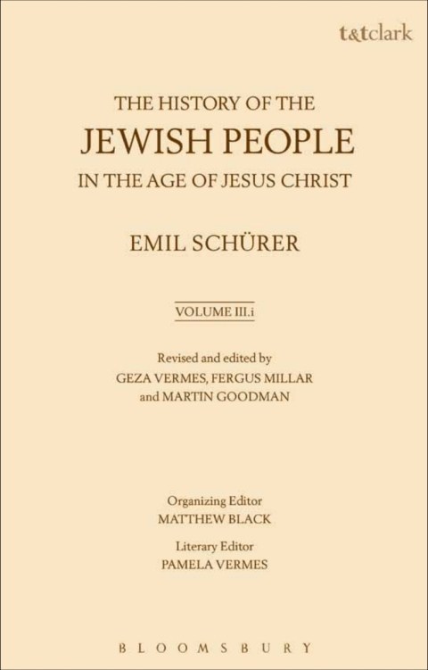 Cover image for book The History of the Jewish People in the Age of Jesus Christ: Volume 3.i