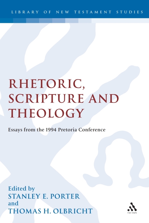 Cover image for book Rhetoric, Scripture and Theology