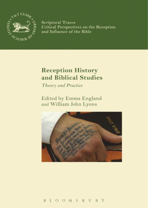 Cover image for book Reception History and Biblical Studies