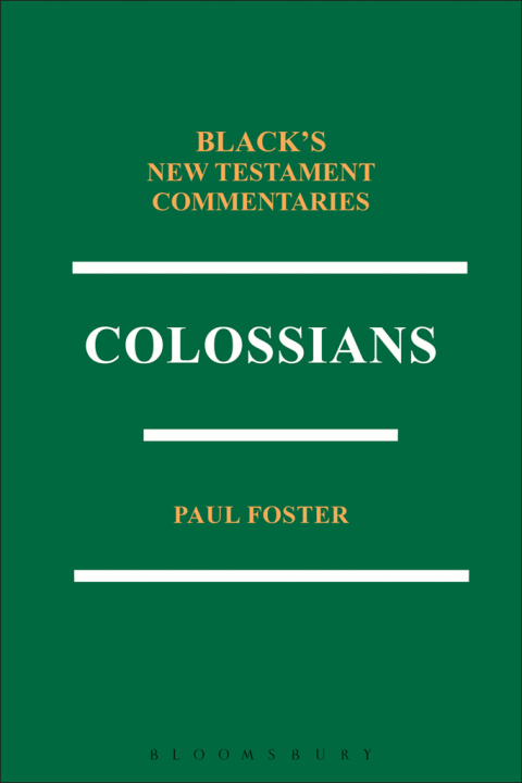 Cover image for book Colossians BNTC