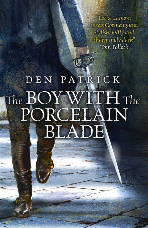Cover image for book The Boy with the Porcelain Blade