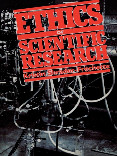 Cover image for book Ethics of Scientific Research