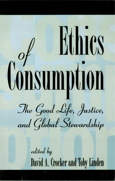 Cover image for book Ethics of Consumption