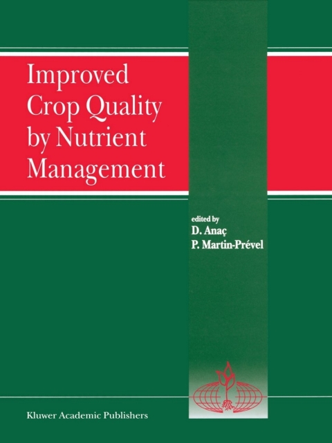 Cover image for book Improved Crop Quality by Nutrient Management