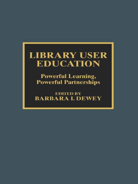 Cover image for book Library User Education