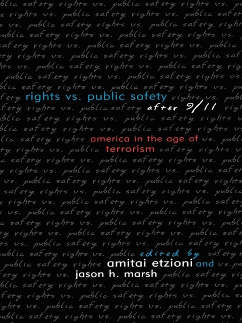 Cover image for book Rights vs. Public Safety after 9/11