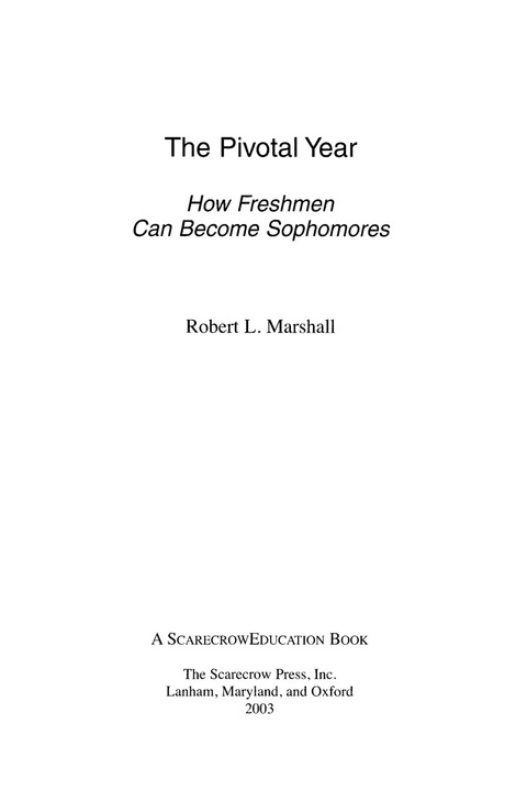 Cover image for book The Pivotal Year