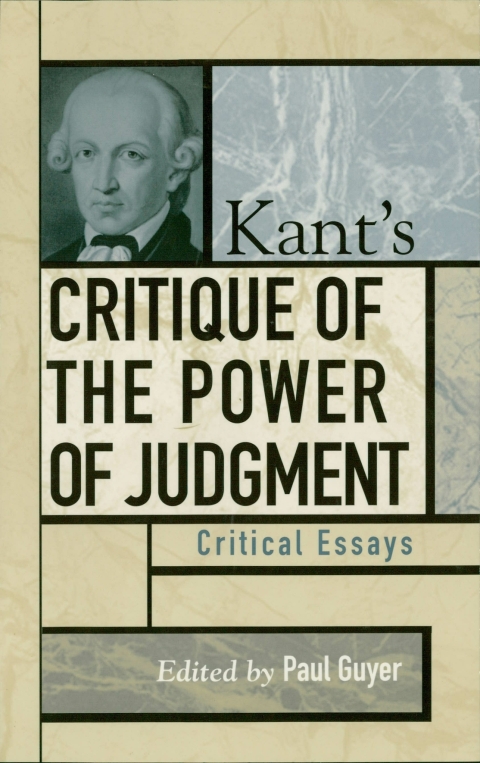Cover image for book Kant's Critique of the Power of Judgment