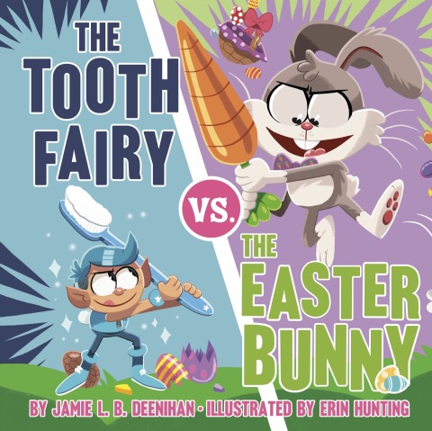 Cover image for book The Tooth Fairy vs. the Easter Bunny