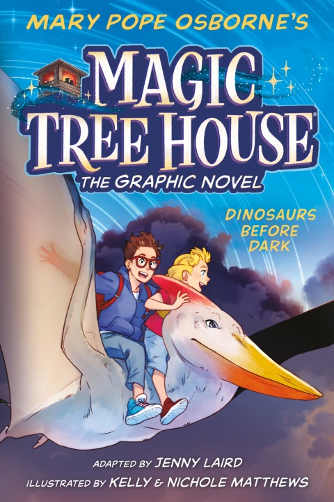 Cover image for book Dinosaurs Before Dark Graphic Novel
