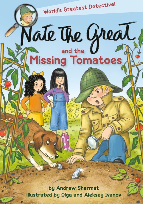 Cover image for book Nate the Great and the Missing Tomatoes