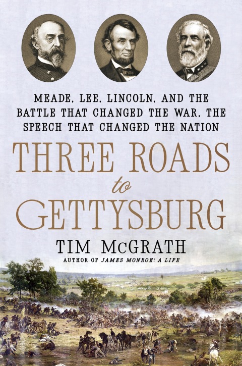 Cover image for book Three Roads to Gettysburg