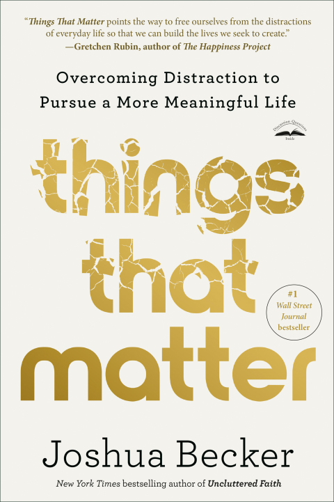 Cover image for book Things That Matter