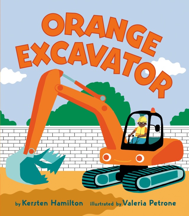 Orange Excavator