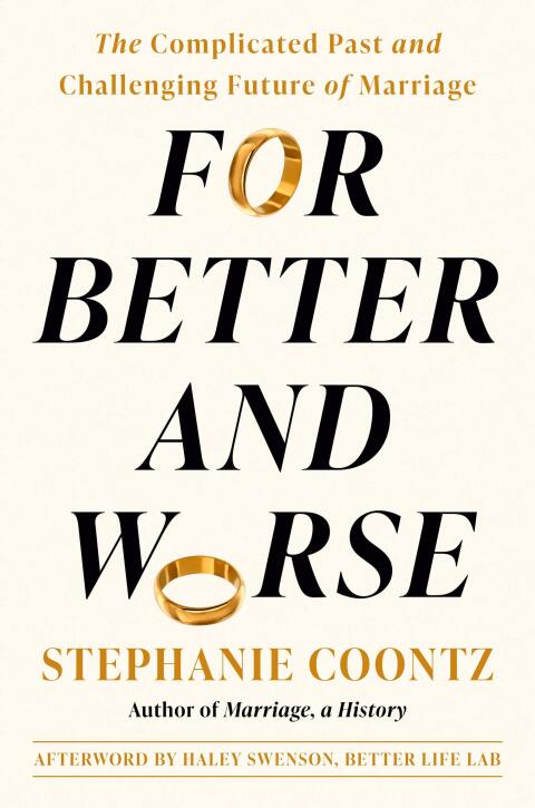 Cover image for book For Better and Worse