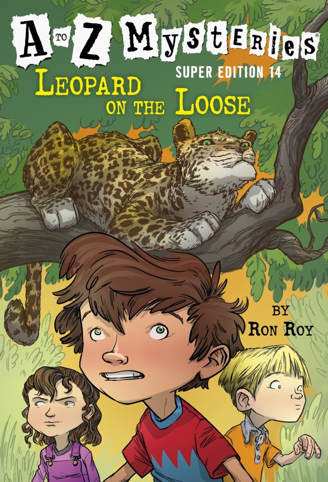 A to Z Mysteries Super Edition #14: Leopard on the Loose