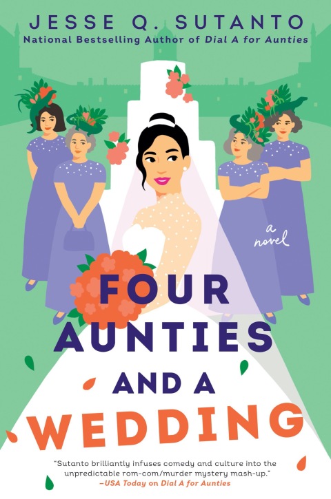 Cover image for book Four Aunties and a Wedding