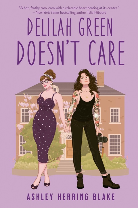Cover image for book Delilah Green Doesn't Care