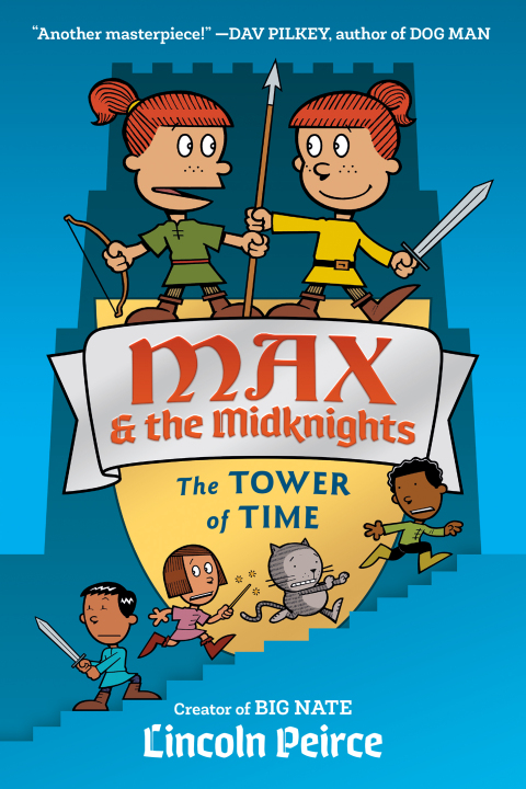 Cover image for book Max and the Midknights: The Tower of Time