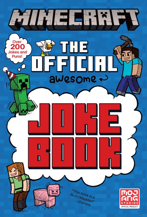 Cover image for book Minecraft: The Official Joke Book (Minecraft)