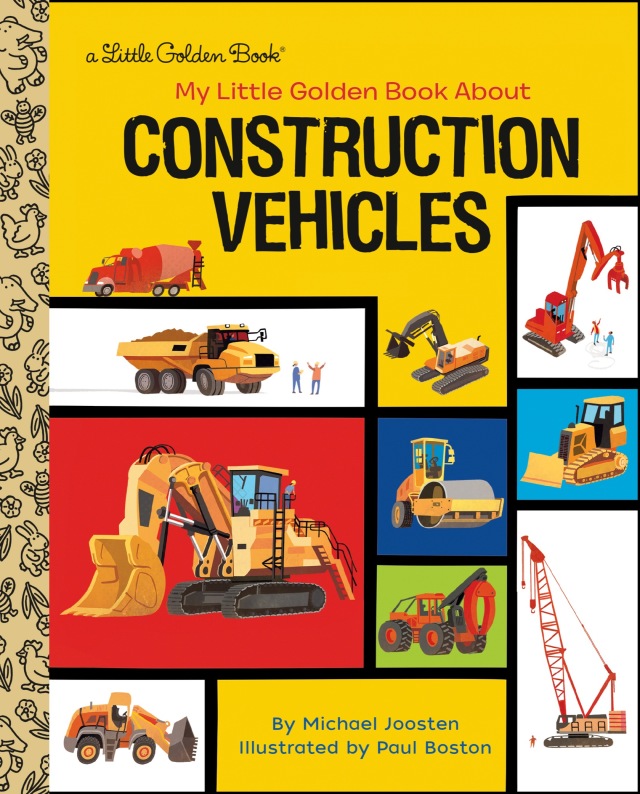 My Little Golden Book About Construction Vehicles