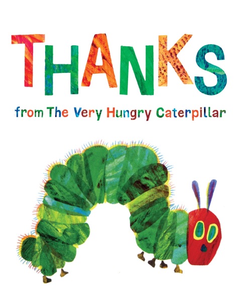Cover image for book Thanks from The Very Hungry Caterpillar