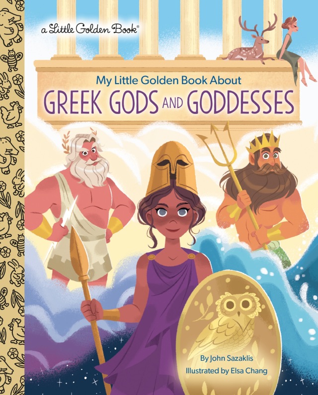 My Little Golden Book About Greek Gods and Goddesses