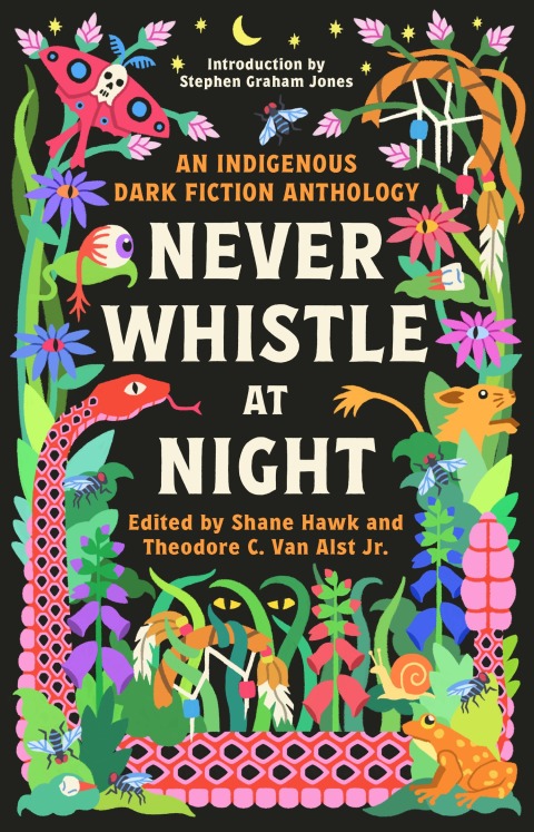 Cover image for book Never Whistle at Night
