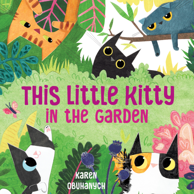 This Little Kitty in the Garden