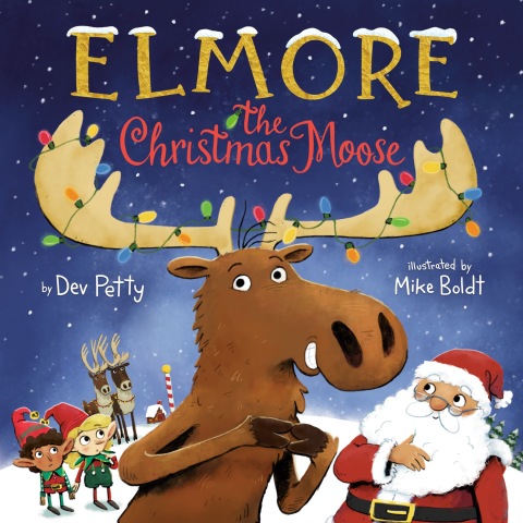 Cover image for book Elmore the Christmas Moose