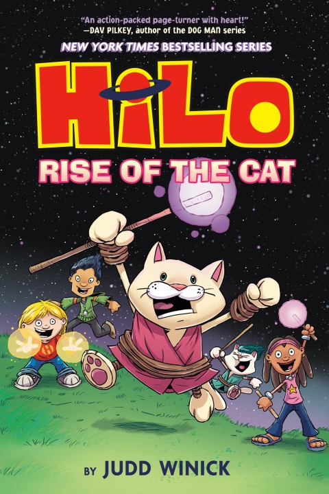 Cover image for book Hilo Book 10: Rise of the Cat