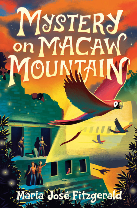 Cover image for book Mystery on Macaw Mountain