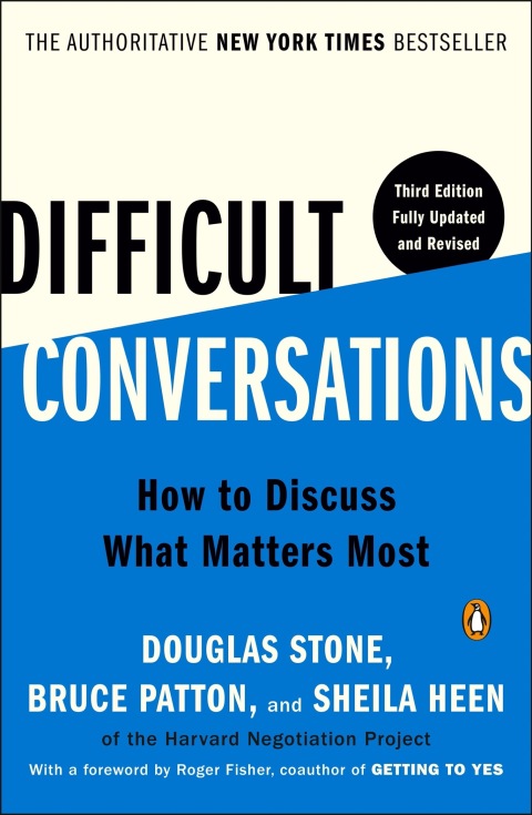 Cover image for book Difficult Conversations
