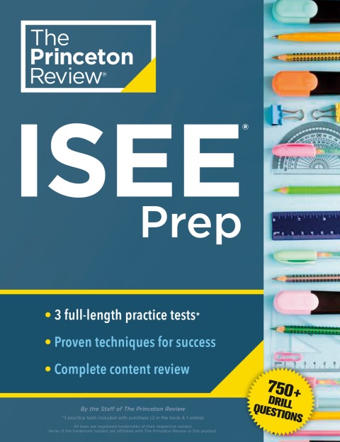 Cover image for book Princeton Review ISEE Prep
