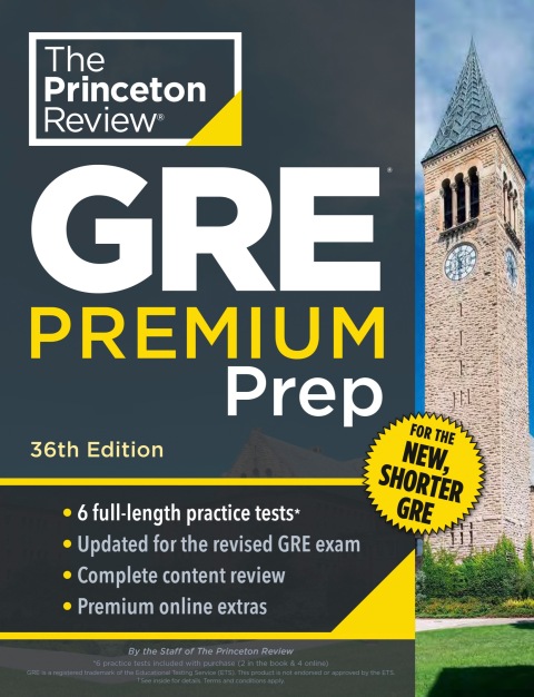 Cover image for book Princeton Review GRE Premium Prep