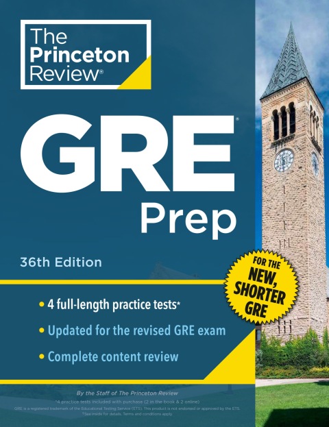 Cover image for book Princeton Review GRE Prep