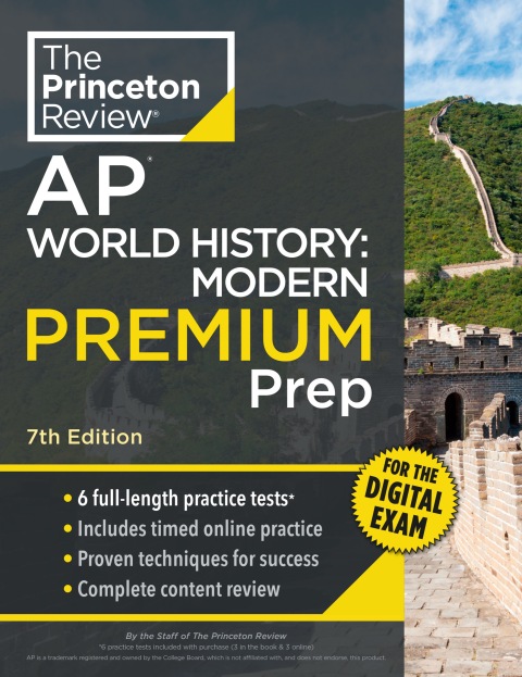 Cover image for book Princeton Review AP World History: Modern Premium Prep