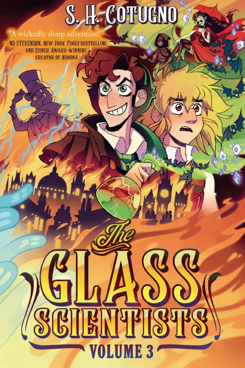 Cover image for book The Glass Scientists: Volume Three