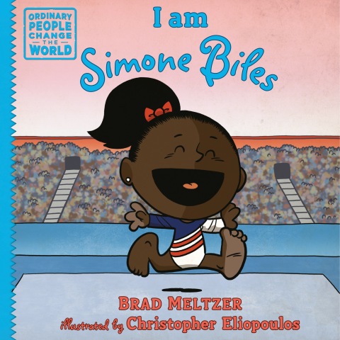 Cover image for book I am Simone Biles