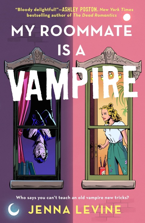 Cover image for book My Roommate Is a Vampire