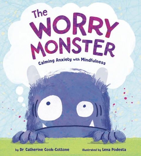 Cover image for book The Worry Monster: Calming Anxiety with Mindfulness