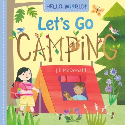 Cover image for book Hello, World! Let's Go Camping